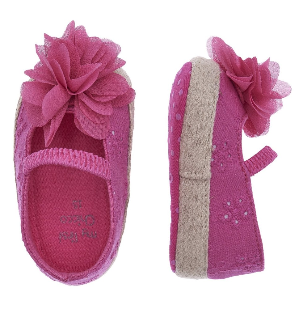 Ballerina Chicco fucsia e blu denim bambina Oladia 01071041000000