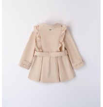 Trench Sarabanda Beige elegante bambina 1800824500