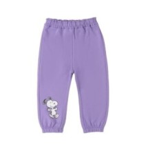 Pantaloni Tuta Sarabanda Bimba Viola Snoopy 06255/00